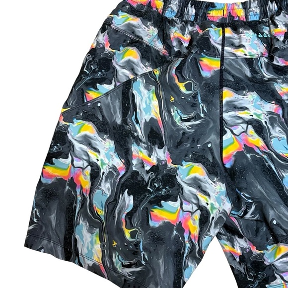 Birddogs Billy Wonkas Gym Shorts Lined 9" Elastic Waist Size Small Hybrid Short - Picture 6 of 8